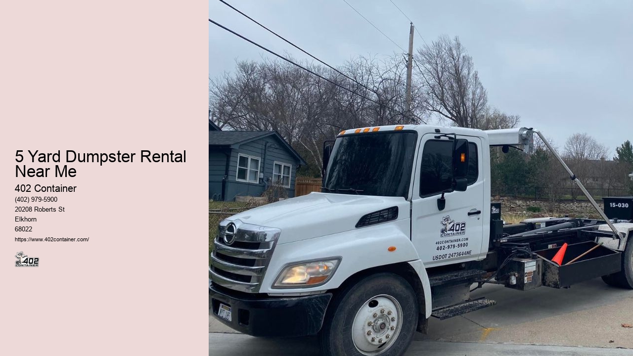 Construction Dumpster Rental Nebraska